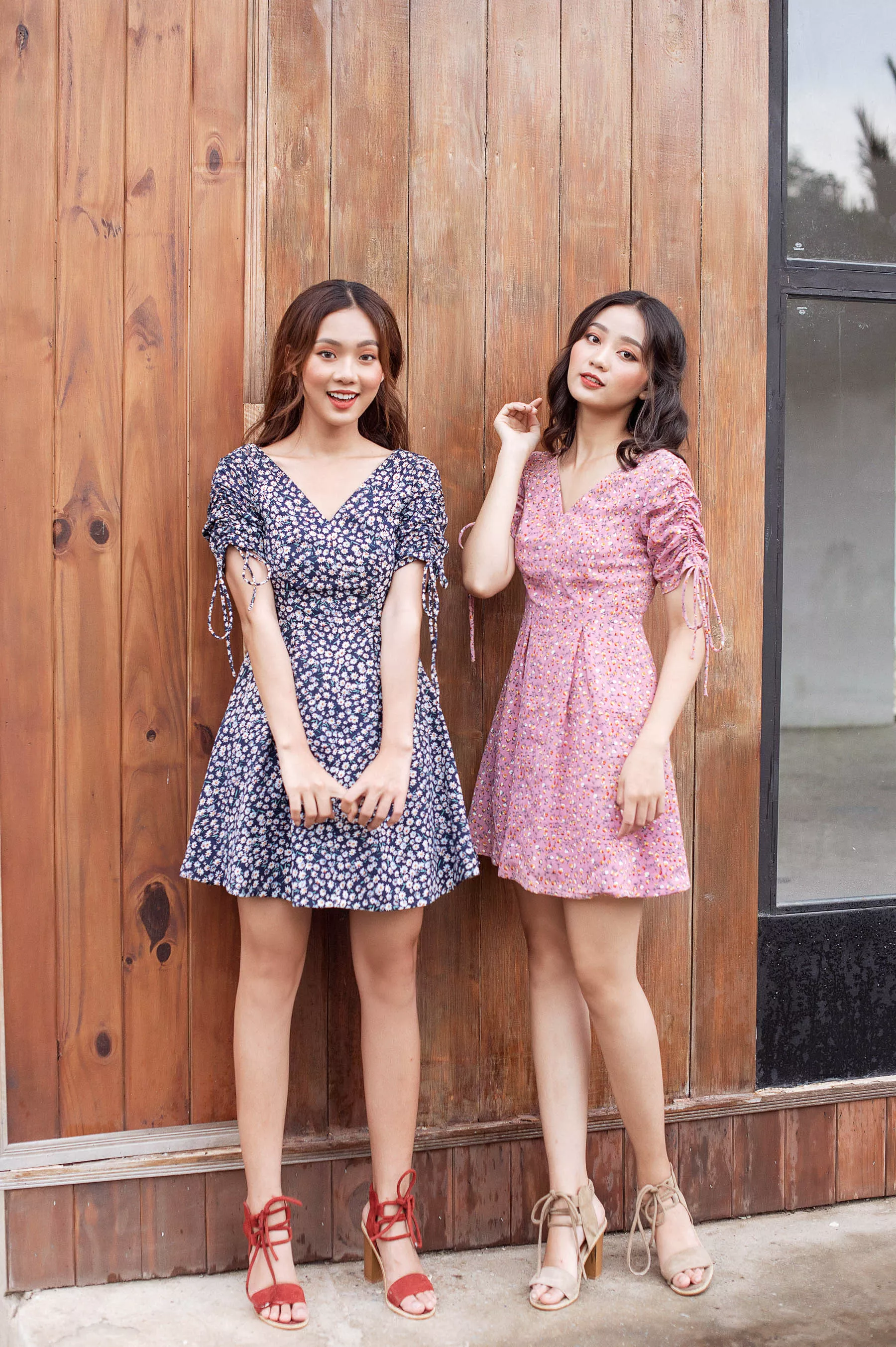 Thiết Kế Thời Trang mới Người Phụ Nữ Ăn Mặc 2019 Màu Hồng Dễ Thương Ngắn Tay Áo Maxi Dresses Phụ Nữ Phụ Nữ Thanh Lịch